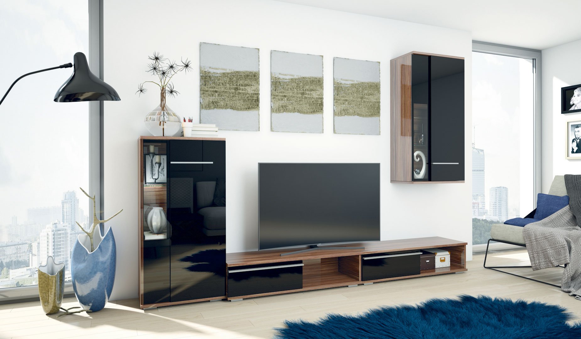 Стенка BLANCHE (артикул 829)